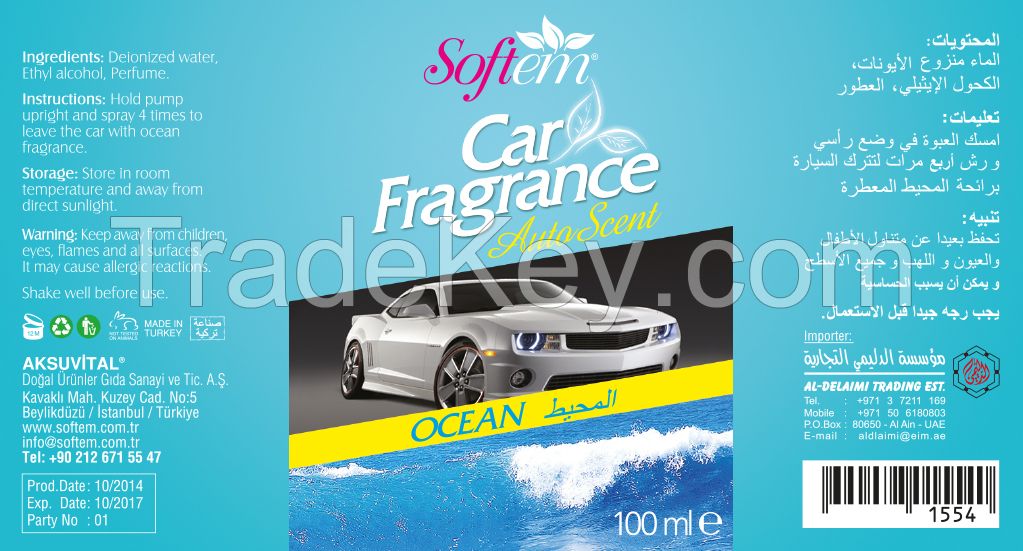 Ocean Scent Air Freshener Spray for the Home