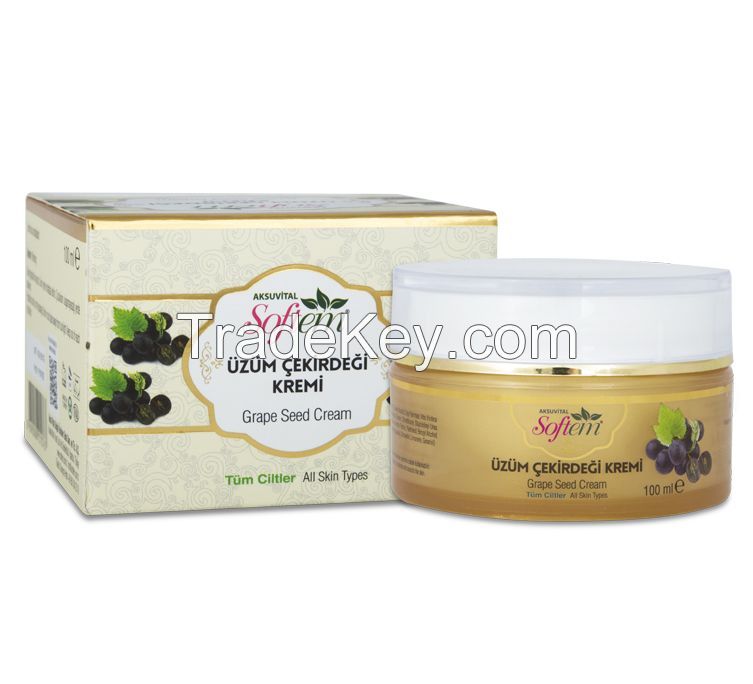 Grape Seed Extract Face Cream to Remove Dark Spots on the Skin