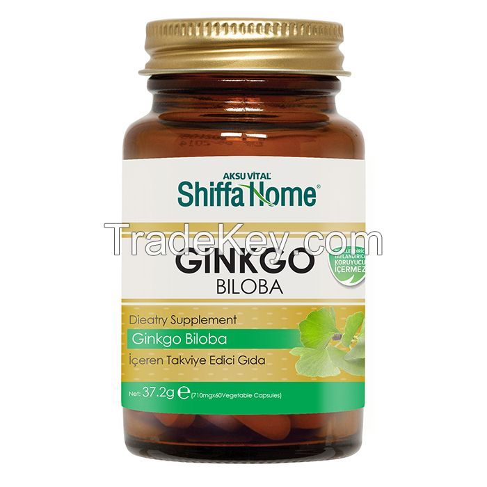 Ginkgo Biloba Extract Capsule Biologically Active Food Supplements