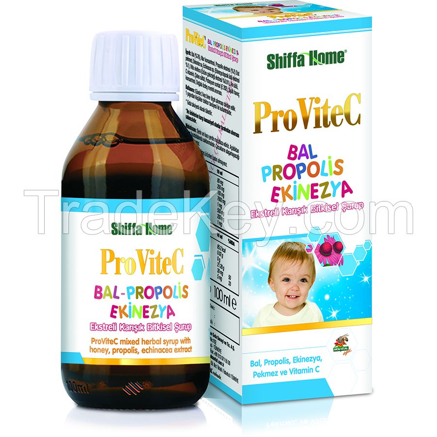 Cough Syrup in Glass Bottle PROCBA Brand Food Supplement for Kids Oral Liquid Pharmaceutical Liquid Syrups