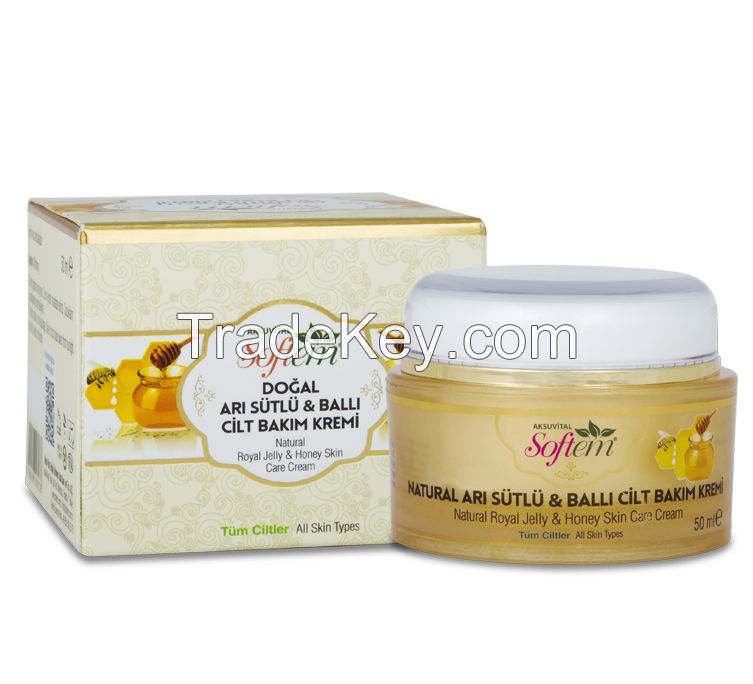 Hand Cream with Royal Jelly and Honey Natural Herbal Cosmetics Brands
