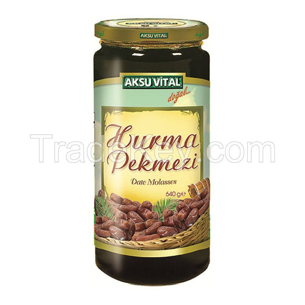 Date Molasses Paste Date Pulp Date Syrup (Palm) Fruit Pulp Concentrate Syrup Molasses 640 gr Fruit Pulp Jam