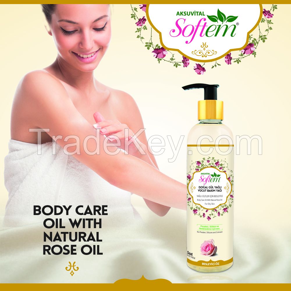 Rose Oil Full Body Care Oil for Dry Skins