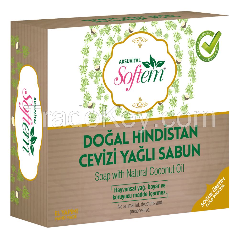 Coconut Oil Soap Herbal Natural