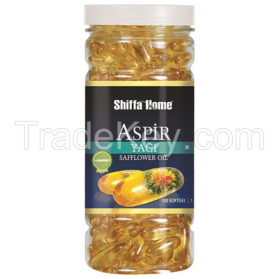 Safflower Seed Oil Softgel Capsules Weight Loss Pills Herbal Supplements