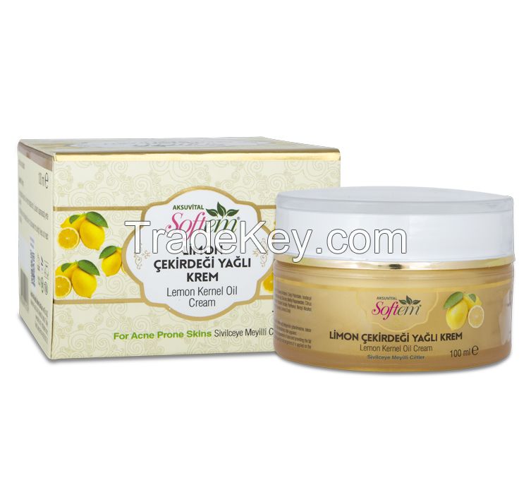 Lemon Oil Face Cream Natural Herbal Skin Care Creams