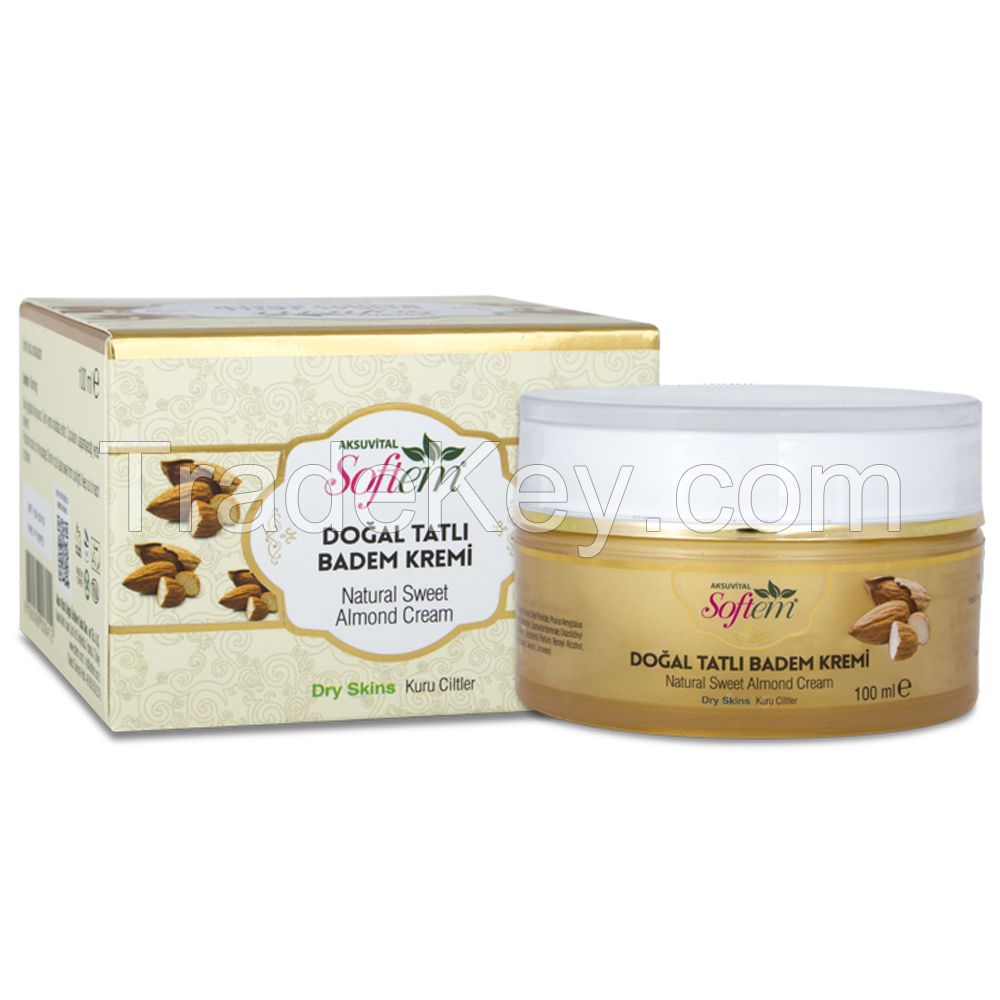 Sweet Almond Oil Herbal Skin Care Cream