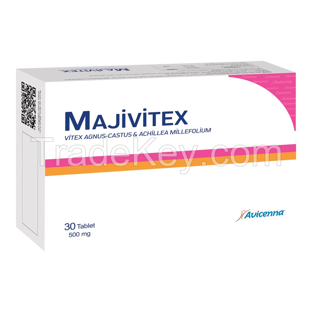 MAJIVITEX 500 MG 30 TB supplement PMS complaints dysmenorrhea pain hormonal irregularities
