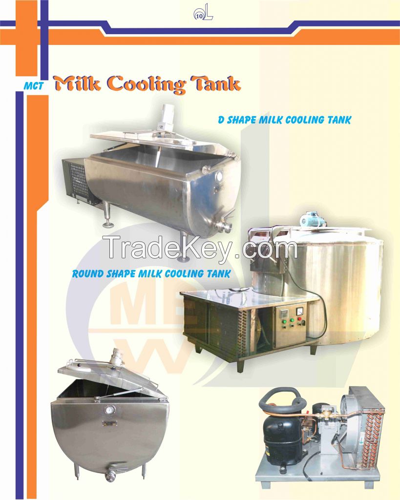 milk chiller capacity 100 liter to 20,000 liters