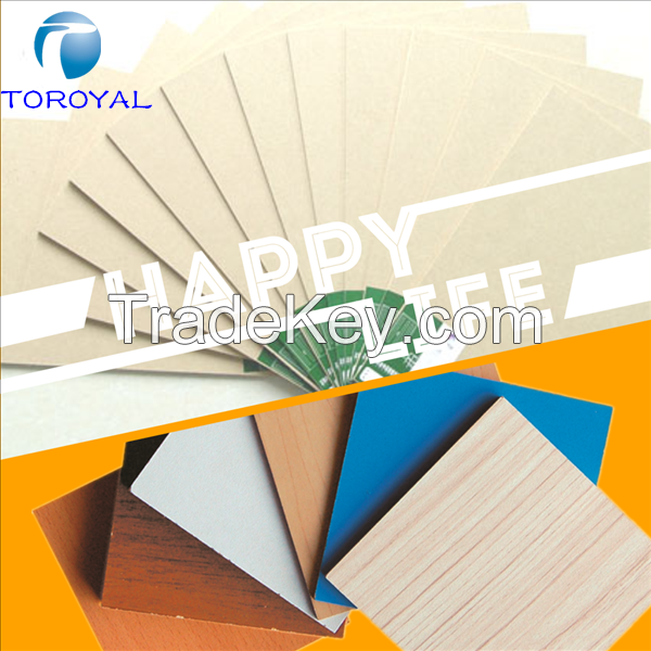 1830 x 2745mm (6x9) raw MDF board by german machine in high quality