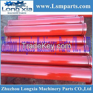 concrete pump pipe hardened with high wear resistance