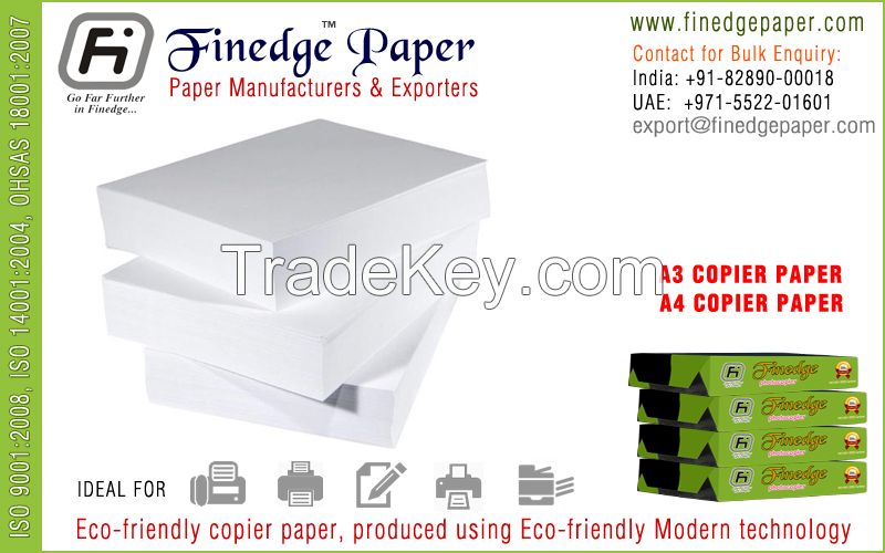 photocopier paper, photocopy papers, laser printing paper, xerox paper, A3 A4 size papers manufacturers exporters suppliers in india, pakistan, iran, kenya,  UAE, France, UK, Germany, USA