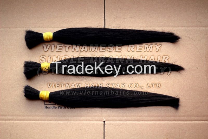 Vietnamese Double Drawn Straight Long Hair, 100% Remy Human Hair Extension