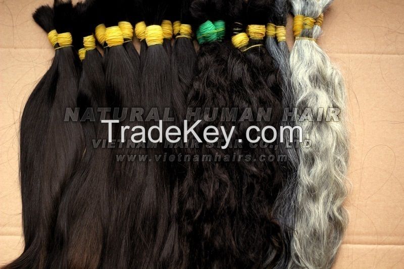 High quality Vietnamese remy single drawn, double drawn hair best selling
