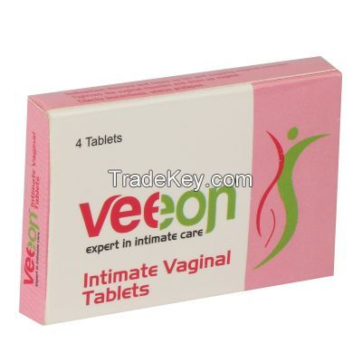 Veeon Intimate Vaginal 4 Tablets