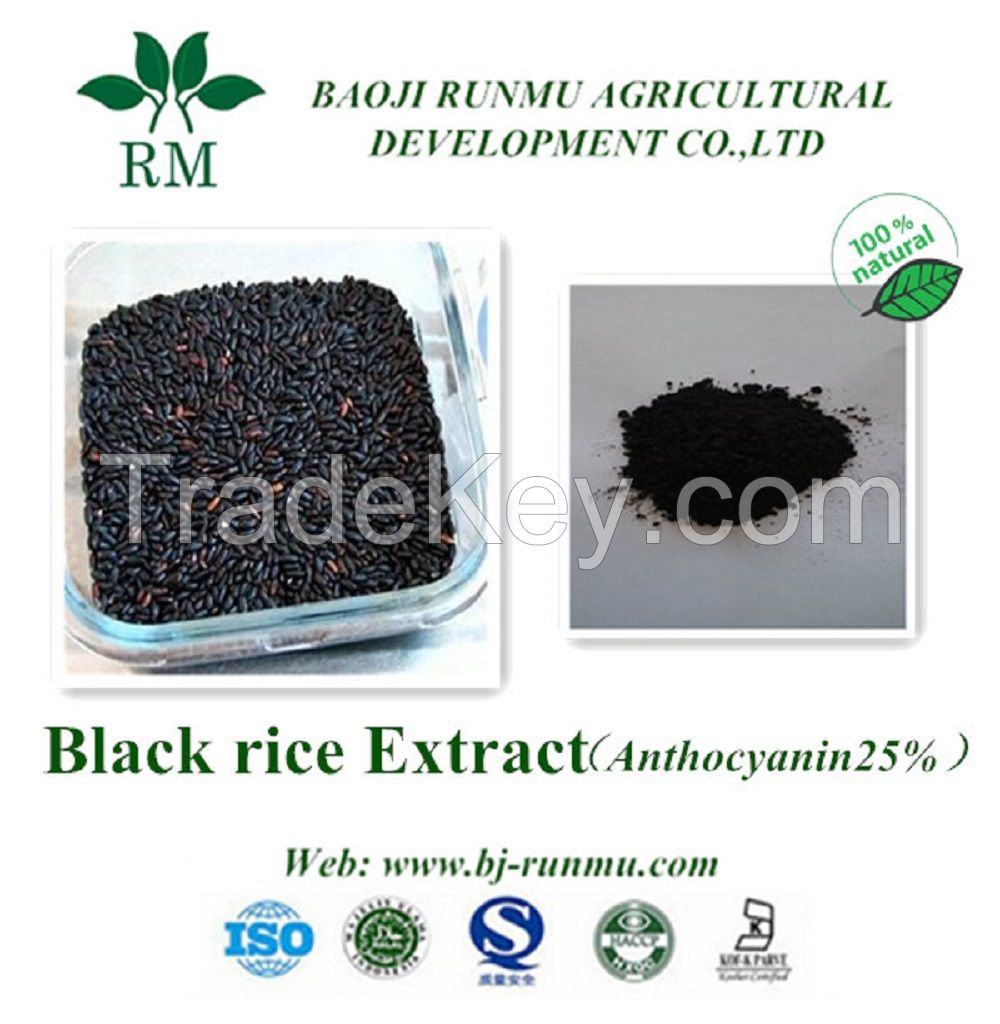 black rice extract anthocyanidin