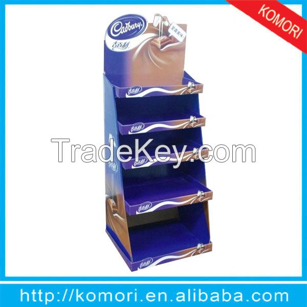 Komori  free standing  cardboard display rack