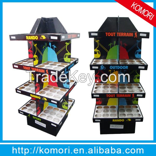 Komori  4c printing cardboard display stand