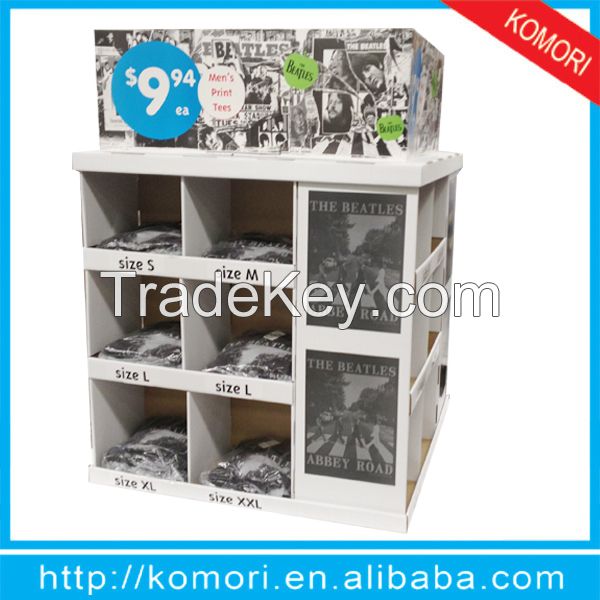 Komori factory cardboard pallet display