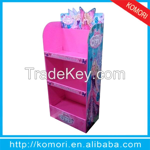 Komori  free standing  cardboard display rack