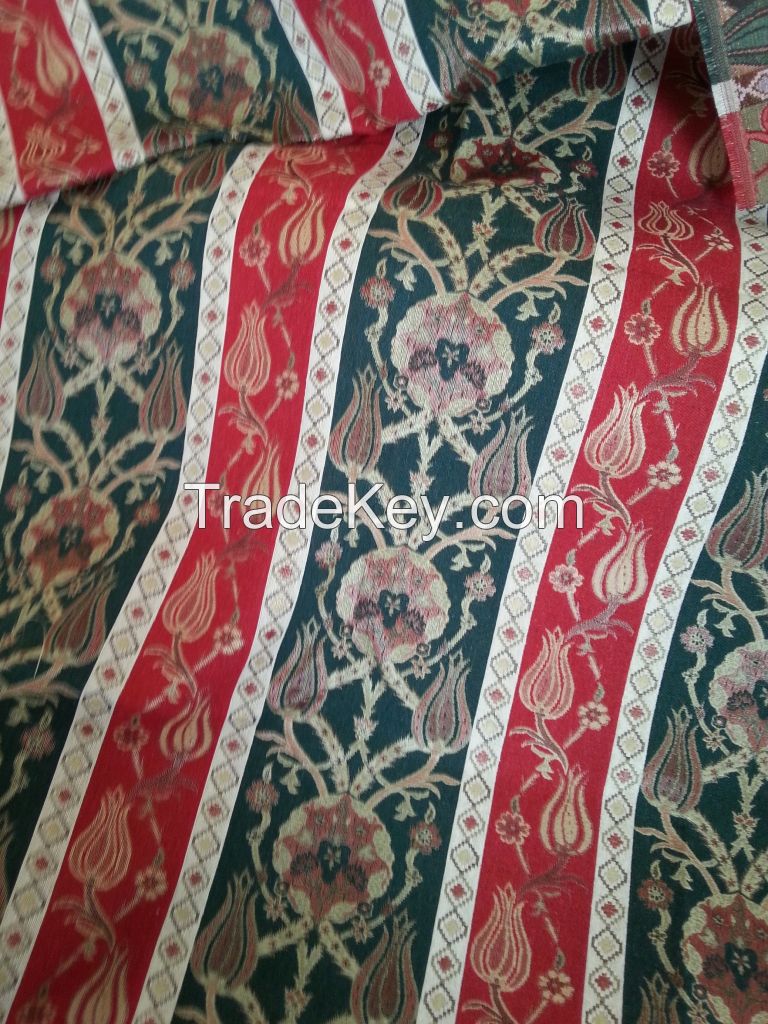 ANATOLIAN  KILIM DESIGN OTTOMAN STYLE  FABRICS-TULIPS