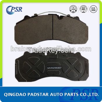 Padstar Auto Parts Heavy Duty Truck Bus Brake Pads E-MARK Certification Disc Brake Pad WVA 29087