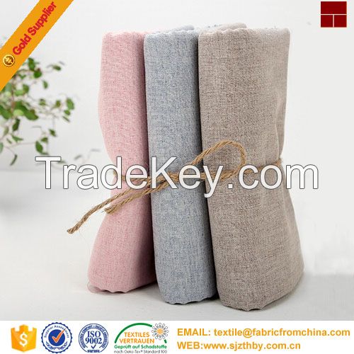 hot sale cotton linen fabric for dress from china