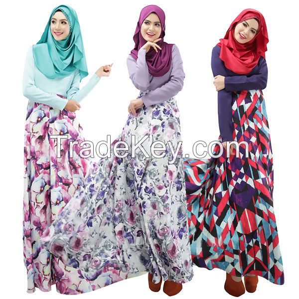 various colors and designs traditional muslim women islamic kaftan abaya dress