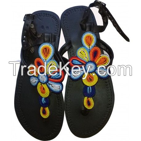 Imported Maasai Leather Sandals