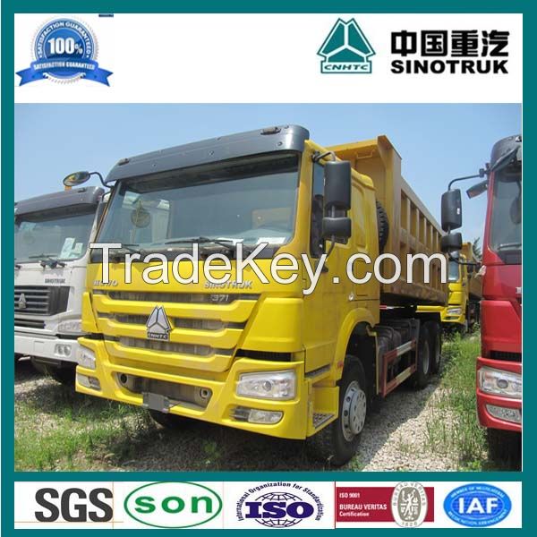 sinotruk howo dumper trucks 6x4 371hp 