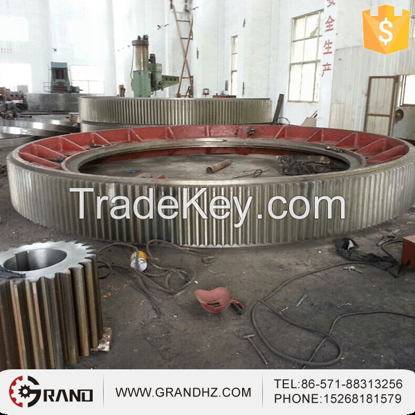 Steel casting Straight Teeth Gears for Coal Mill/Ball Mill