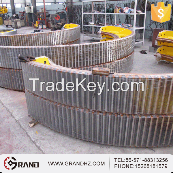 Steel casting Straight Teeth Gears for Coal Mill/Ball Mill