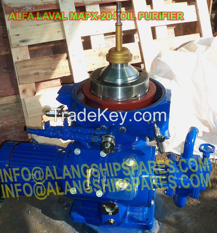 Reconditioned alfa laval oil separator, MAPX-204, bio-diesel oil separator, used centrifuge, WVO oil purifier