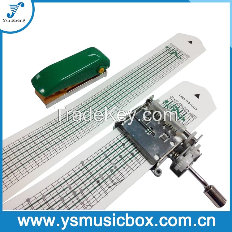 Yunsheng Paper Strip Hand-Operated Musical Movement Music Box (Y15H1/Y20H1/Y30H2)