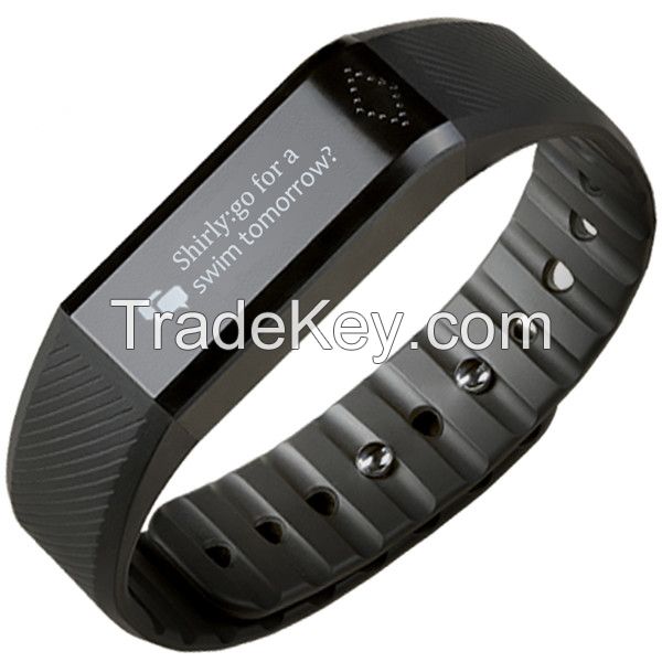 Vidonn X6 OLED screen smart bluetooth bracelet watch Caller ID&SMS notification for Android and ios