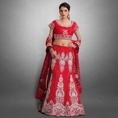 Indian bridal dress 