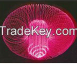 colour changing optical fiber droplight