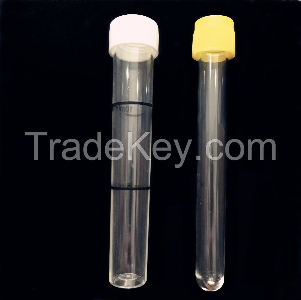 PS or PP Test tube