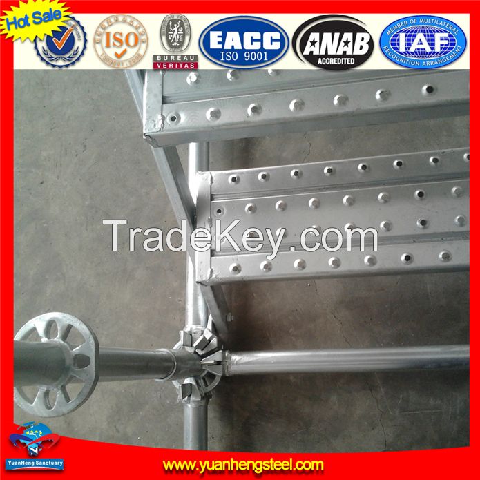 Superior Q235 Q345 Steel Galvanized Ringlock Scaffolding