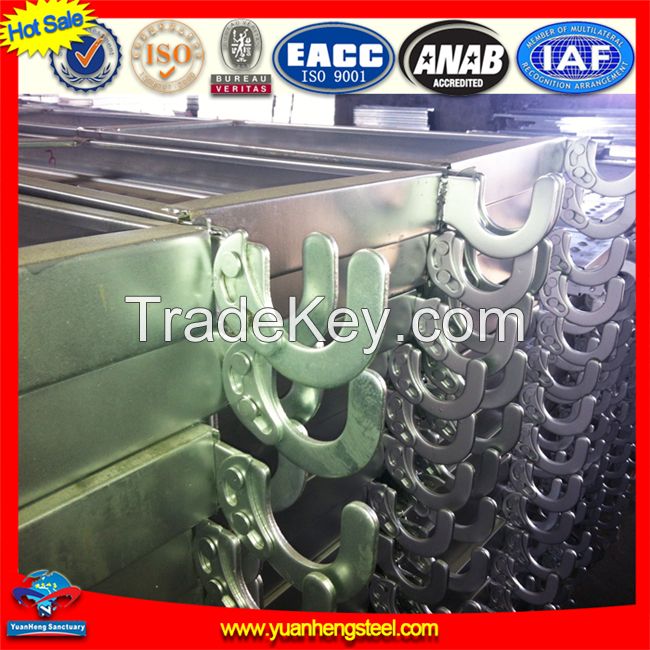 Supply 48x3.25mm High Grade Q345 Hot Dip Galvanized Ringlock Steel Scaffolding