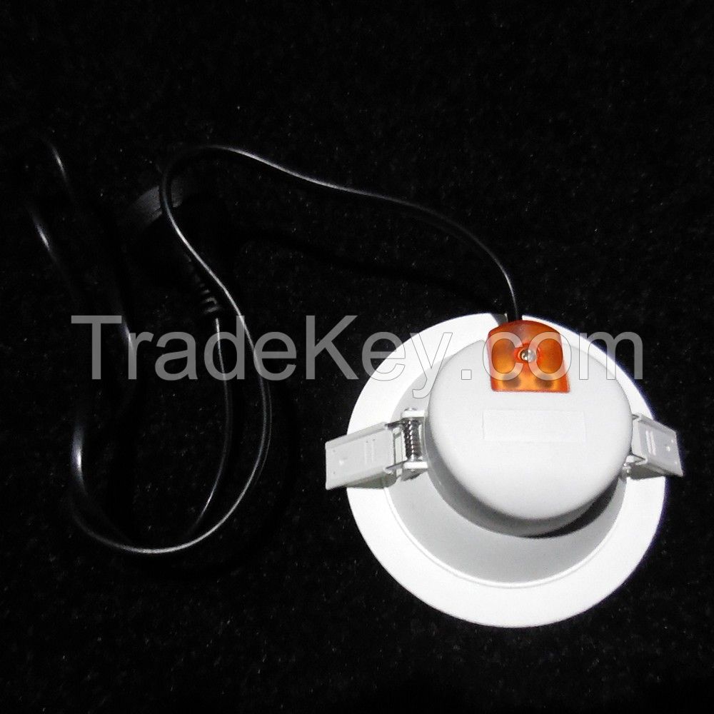 10W Built-In LED Downlight 90mm Cutout