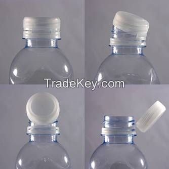 Hinged Screw Type Plastic Bottle Cap / Closure