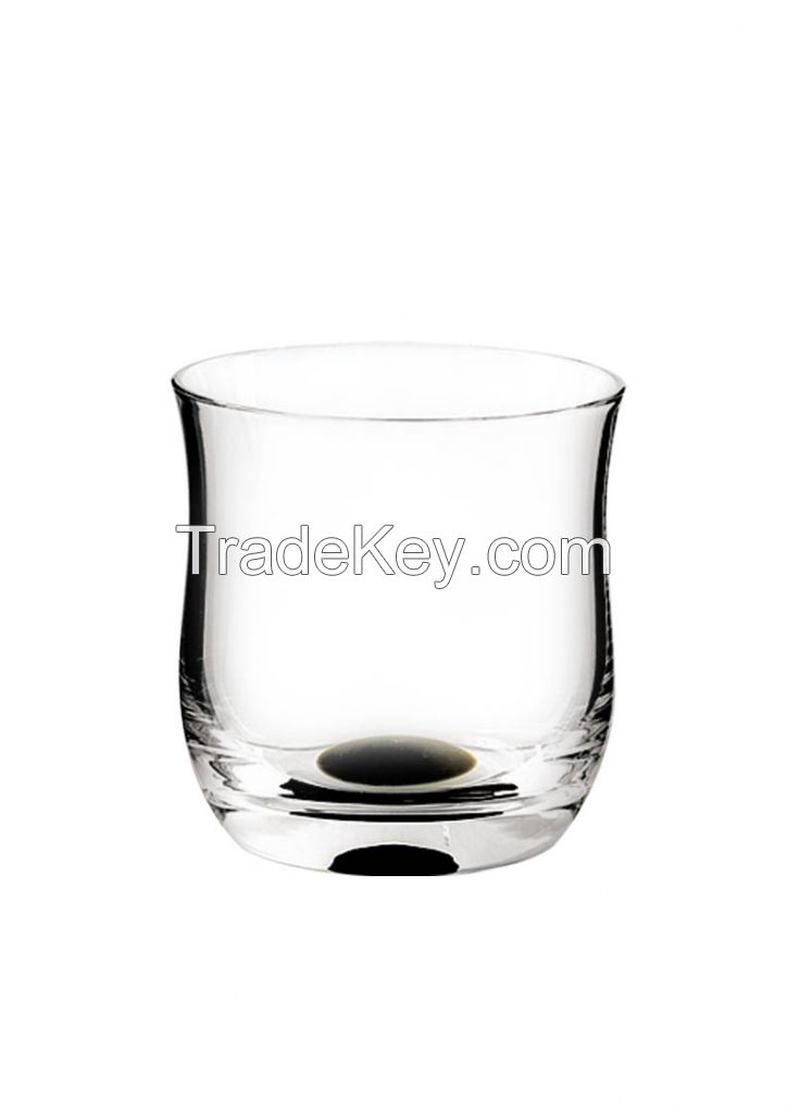 wholesale clear glass tumbler/drinking glass cup