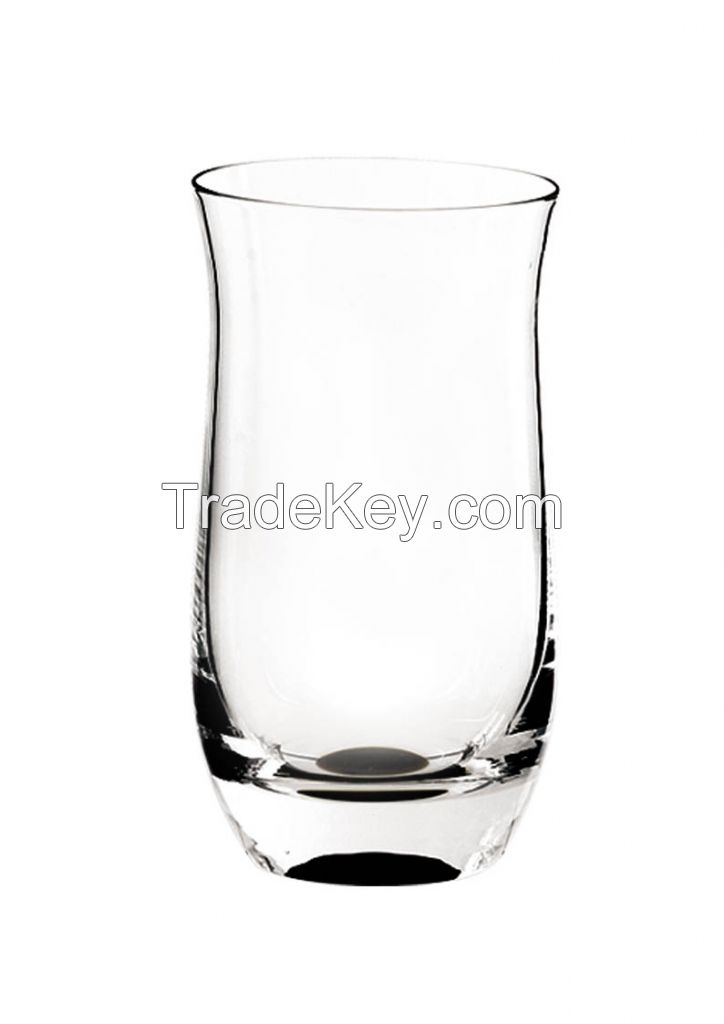 wholesale clear glass tumbler/drinking glass cup