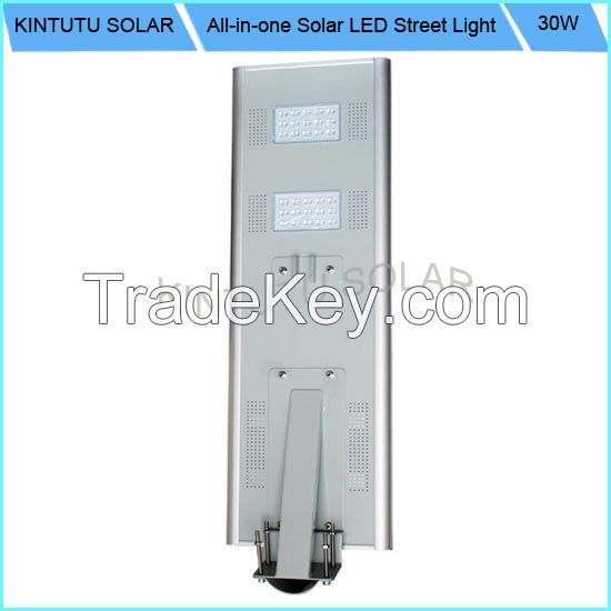 30W all in one solar street light