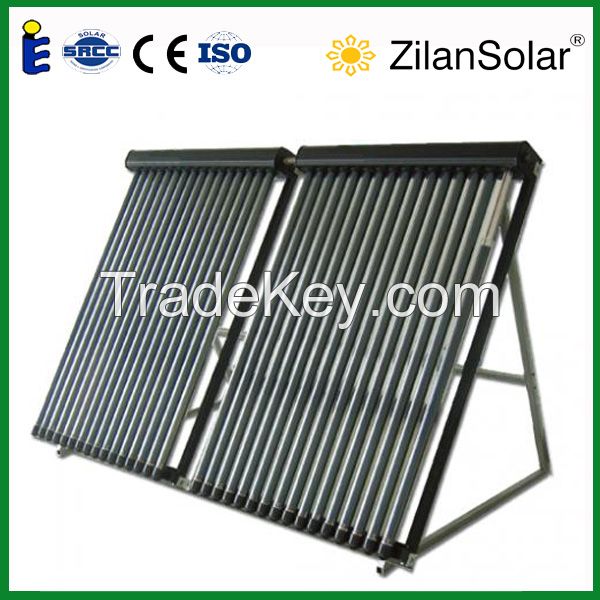 Heat pipe solar collector