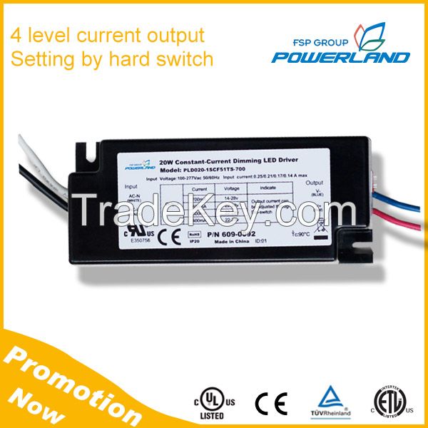 36W 4 in 1 Triac/ELV Dimming LED Driver