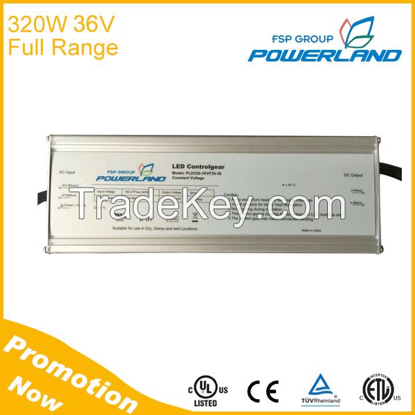 320W 36V constant voltage Switching Mode Power Supply
