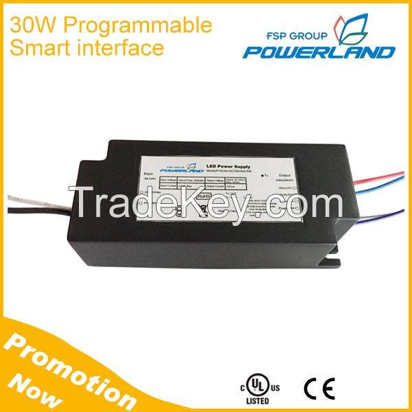 Programmable 0-10V/PWM Clock Dimming Led Driver