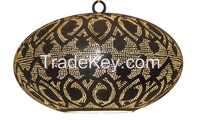 Moroccan Brass Lamp